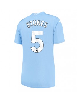 Manchester City John Stones #5 Heimtrikot für Frauen 2023-24 Kurzarm